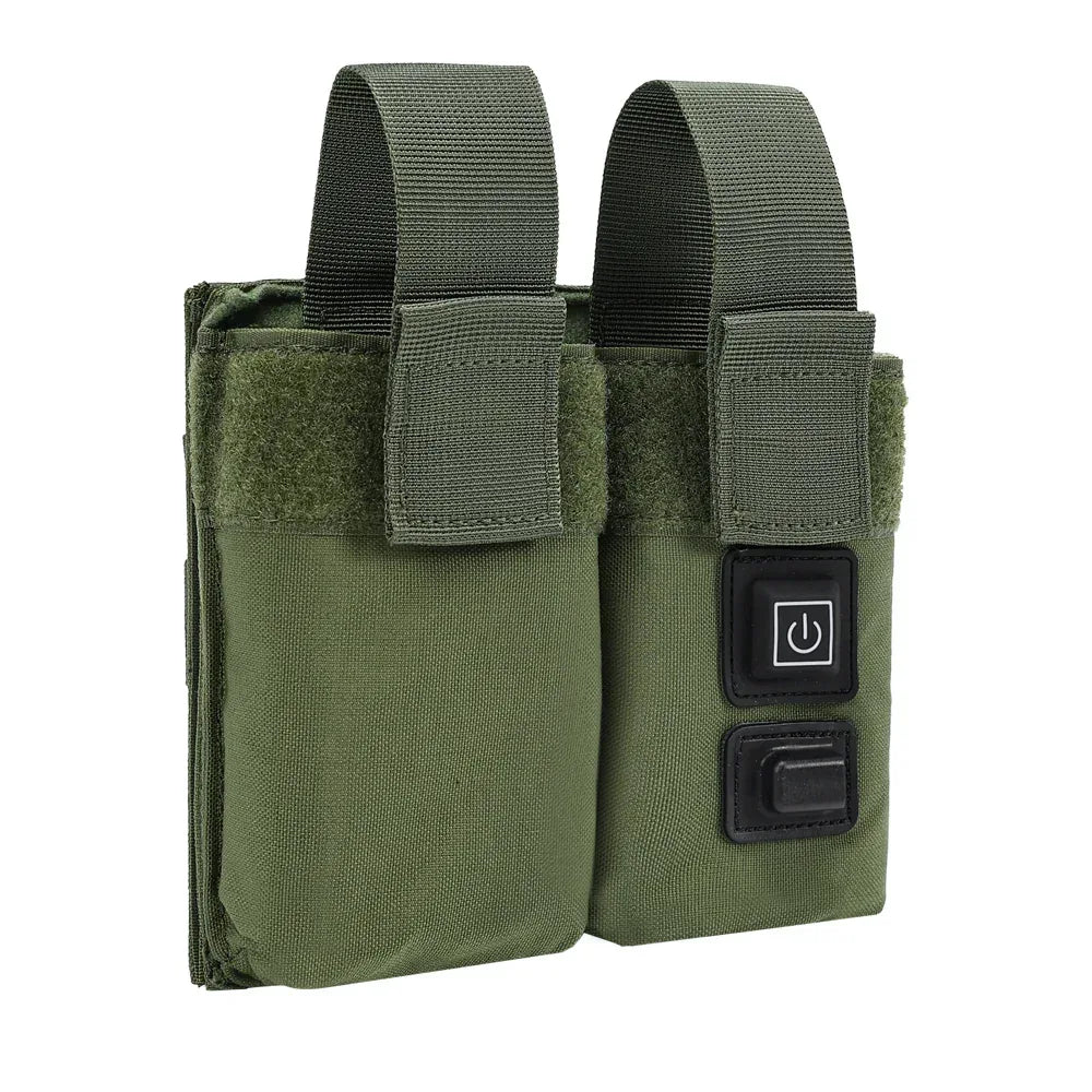 حقيبة مسدس SINAIRSOFT Molle التكتيكية مزدوجة M4 بوظيفة تدفئة