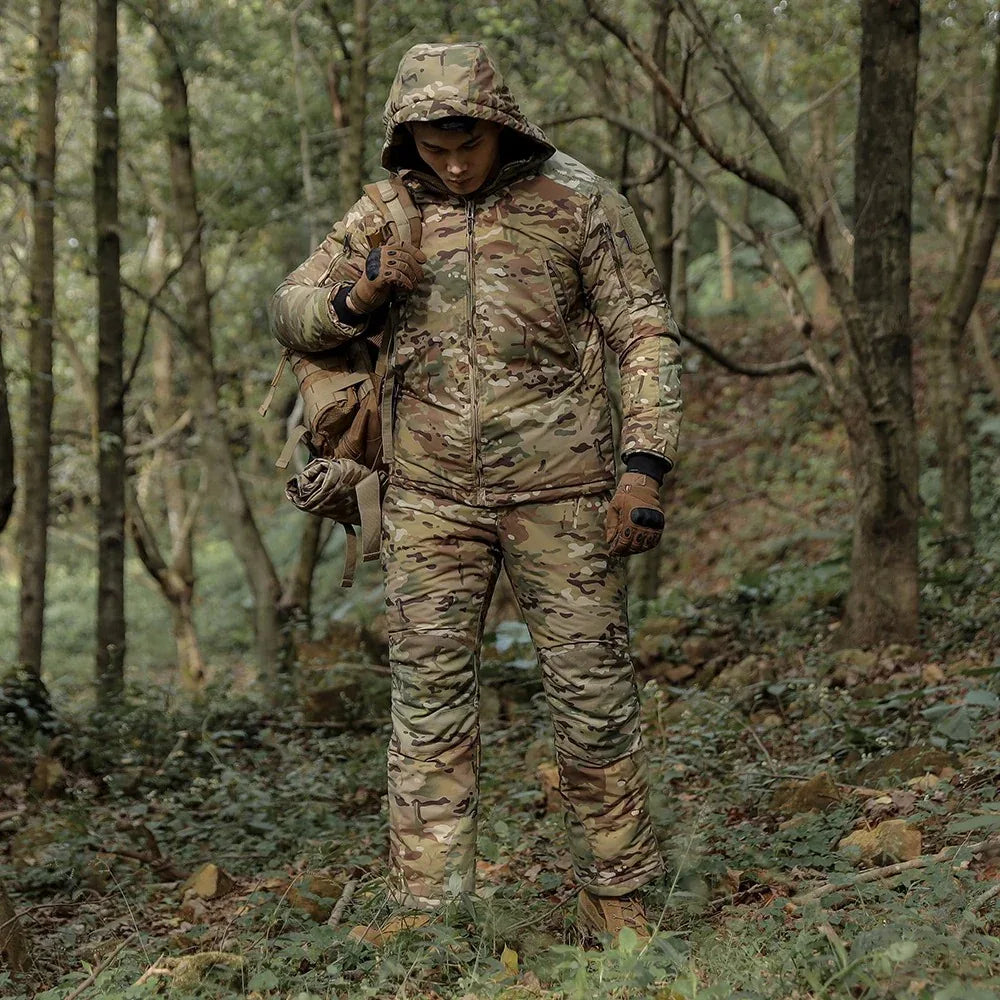 سروال كارجو EMERSONGEAR Blue Label "Reindeer" متعدد الوظائف ودافئ للطقس البارد ومناسب للارتداء اليومي والعمل الشاق