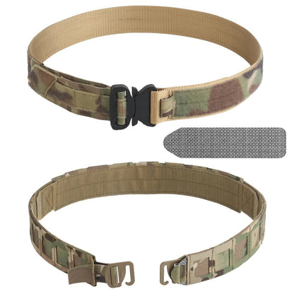 SINAIRSOFT Men's Tactical Soft Belt for Hunting Sports Combat Training