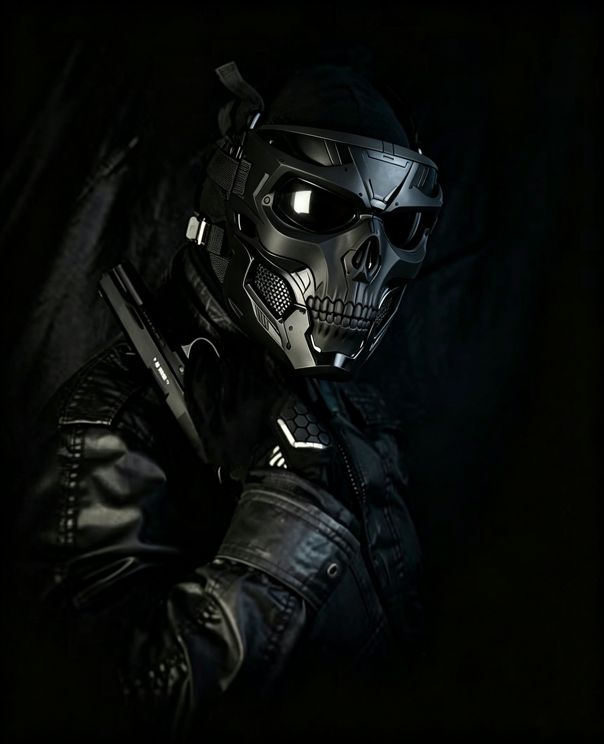 SINAIRSOFT Skull Tactical Airsoft Mask Protective CS Full Face Mask Helmet