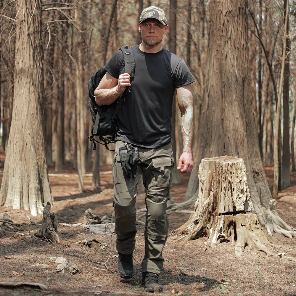 EMERSONGEAR BlueLabel Tactical Pants Ergonomic Cargo Combat Hiking Trousers kneepad