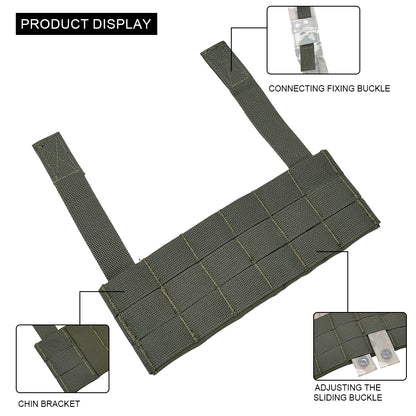 SINAIRSOFT Tactic Chest Rig End User Device Carrier Harnesses
