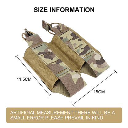 SINAIRSOFT Tactical Double Magazine Pouch 500D Nylon 5.56 7.62mm M4 AK