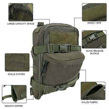 SINAIRSOFT Tactical Hydration Backpack for Vest