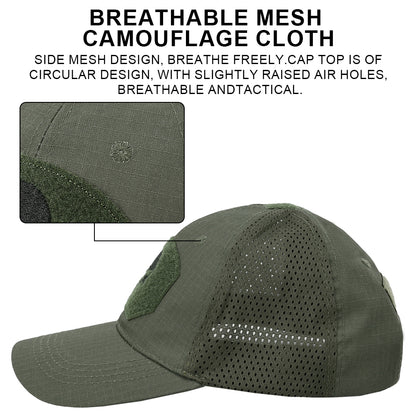 SINAIRSOFT Tactical Hats Outdoor Camping Climbing Mesh baseball Cap