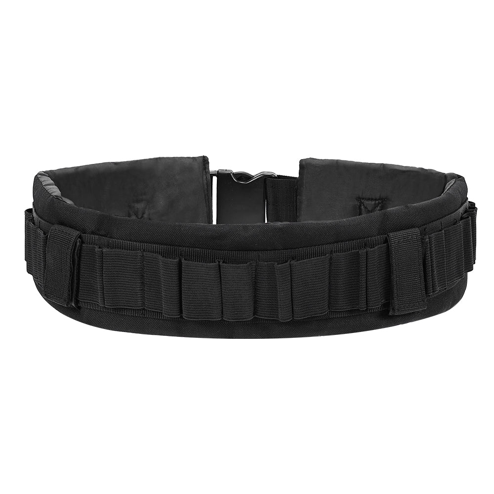 SINAIRSOFT Tactical 12/20GA Caliber Belt Outdoor Adjustable Soft Waterproof Nylon Belt