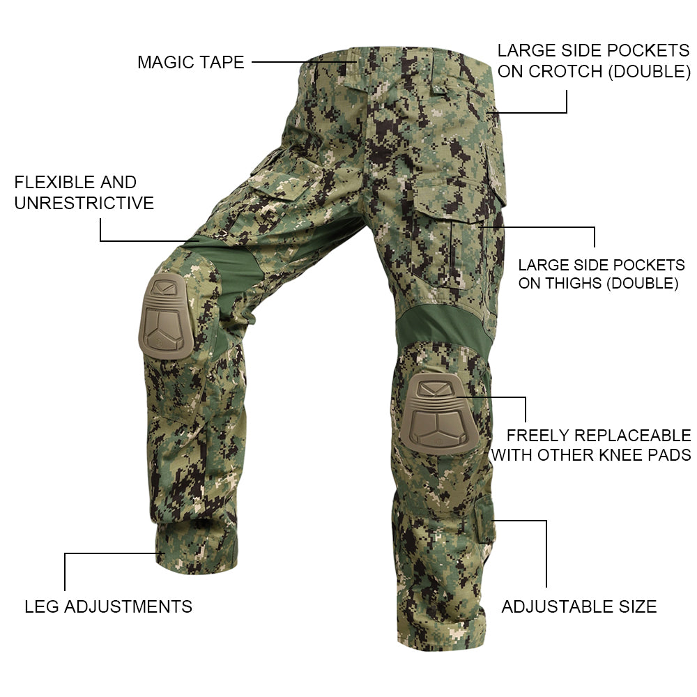 EMERSONGEAR New Gen3 Combat Pants Wear-resistant Training Clothing Airsoft Tactical Pants