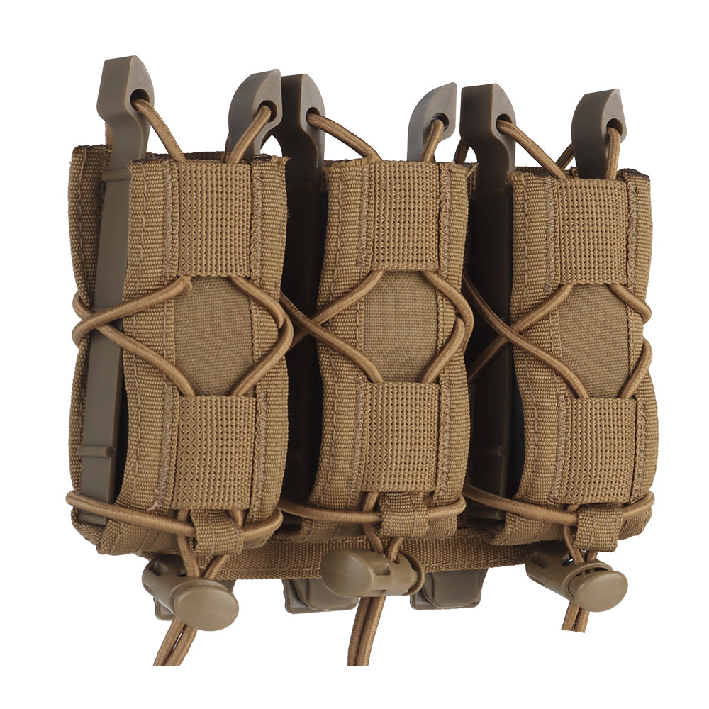 SINAIRSOFT Tactical Triple 9mm Magazine Pouch