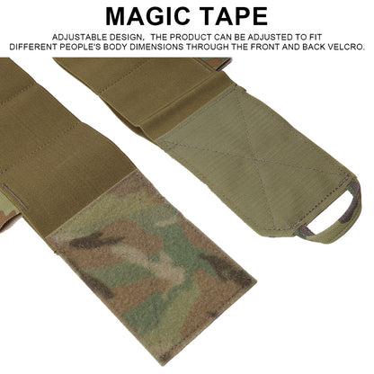 EMERSONGEAR Tactical Vest Elastic Cummerbund Set Plate Carrier Removal Magazine Pouch