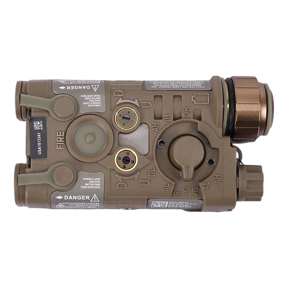 Tactical Red IR Laser Pointer Sight LED Flashlight Battery Box