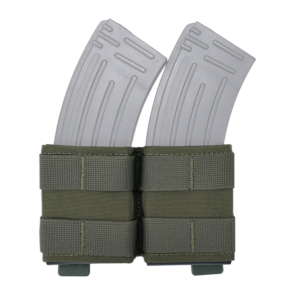 SINAIRSOFT Tactical 5.56mm Double KYWI Molle Magazine Pouch