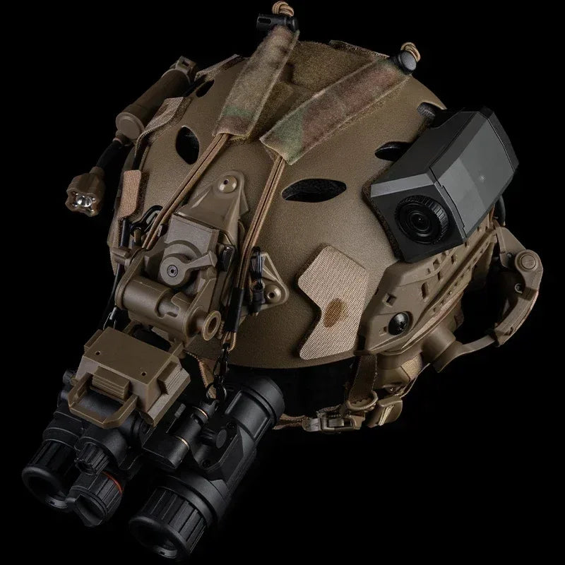 SINAIRSOFT خوذة تكتيكية جهاز الرؤية الليلية حبل تثبيت مضاد للضياع V4 Nvg حبل قصير مجاني