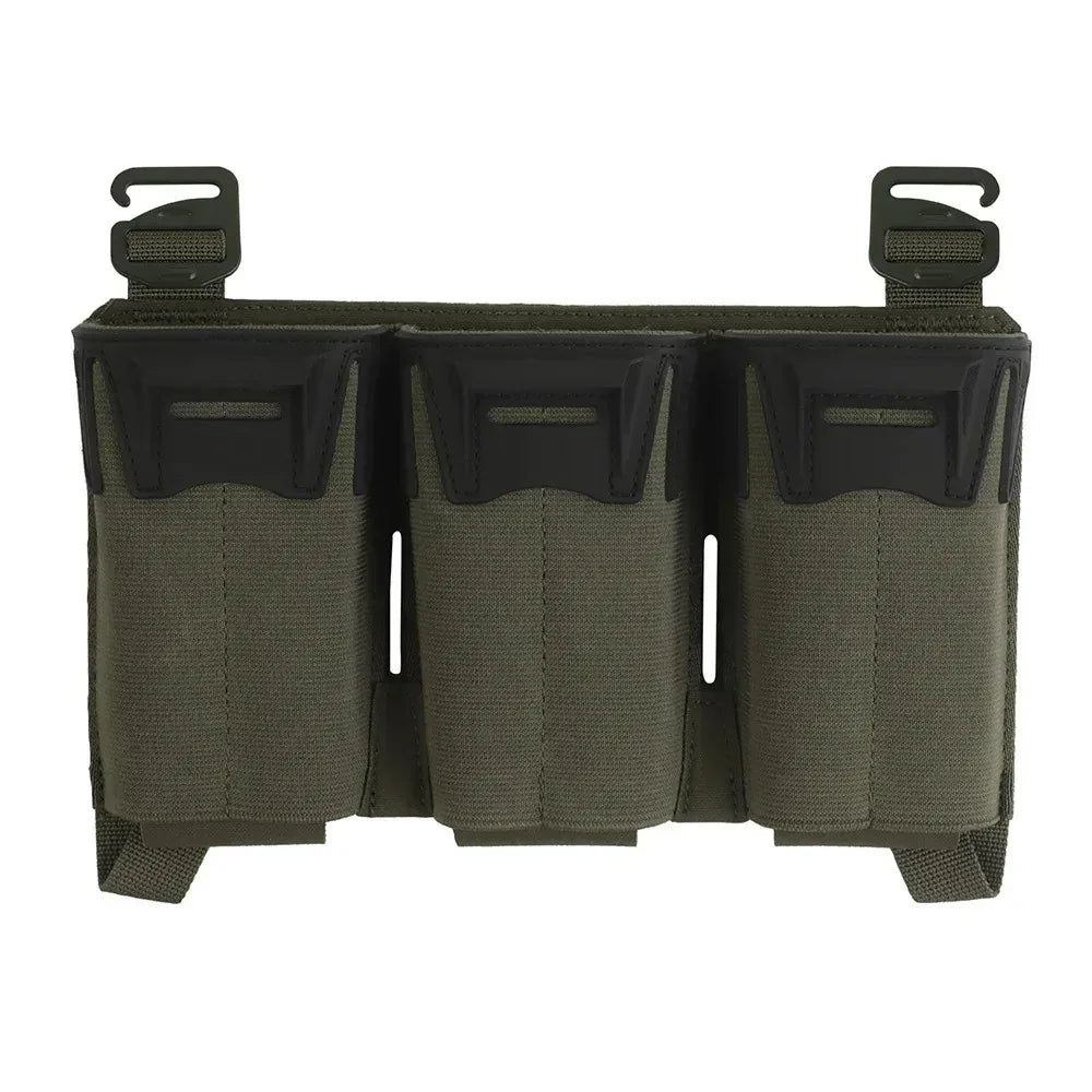 لوحة SINAIRSOFT K-Type G Hook Triple Magazine Pouch Panel الخلفية المزودة بخطاف وحلقة