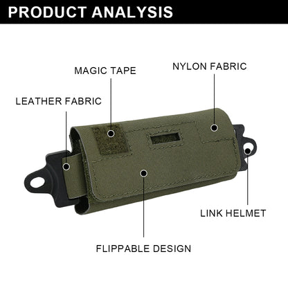 SINAIRSOFT Tactical Counter Weight Balance Pouch FAST Helmet Hunting Duty Pouch Bag