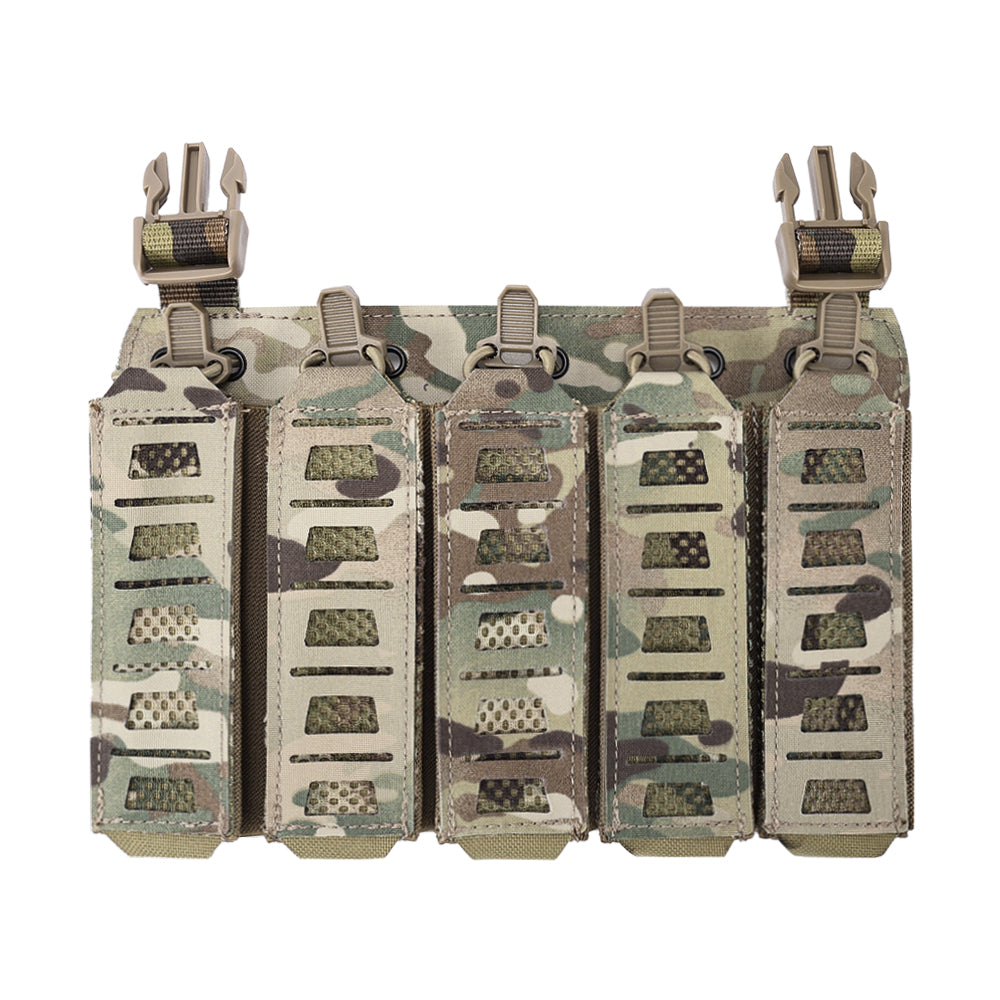 SINAIRSOFT Tactical MP5 MP7 Magazine Pouch Vest Chest Rig Mount