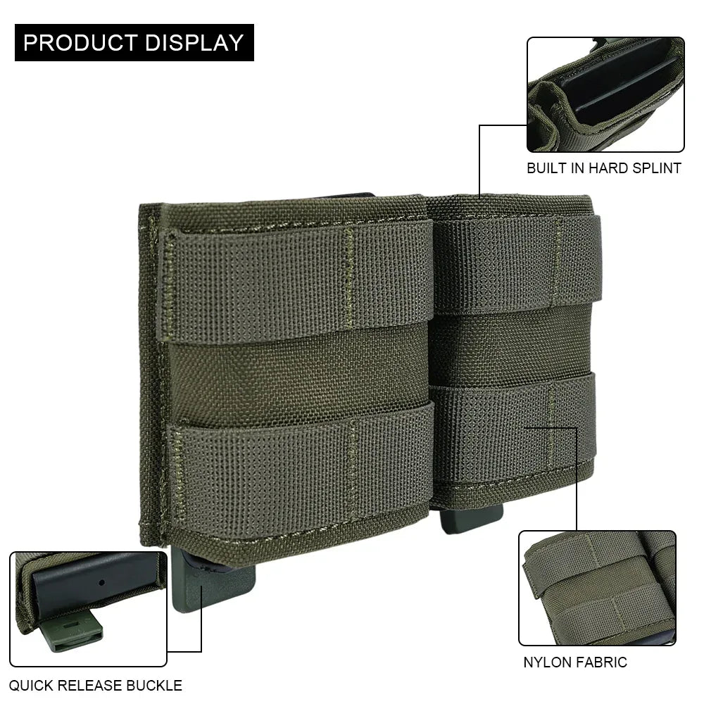 جراب مجلة SINAIRSOFT التكتيكي 5.56 مم مزدوج KYWI Molle
