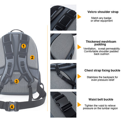 SINAIRSOFT Tactical Backpack Quick Release Stealth Vest Dual Purpose