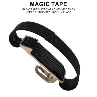 SINAIRSOFT Tactical Sling Fixed Anchor Hook Vest Shoulder Mount Molle Chest Rig Clip