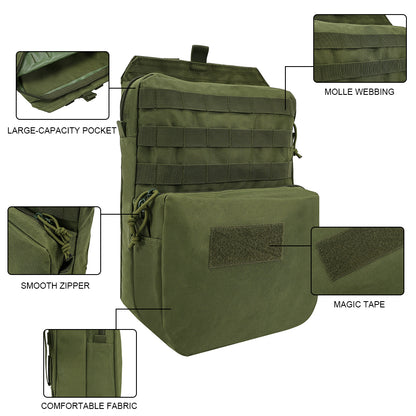 SINAIRSOFT Tactical Molle Vest Hydration Backpack Pouch Hiking Water Bag 3L