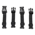 طقم محول سترة الصدر التكتيكية من SINAIRSOFT، مشابك إبزيم 1 بوصة بحزام MOLLE