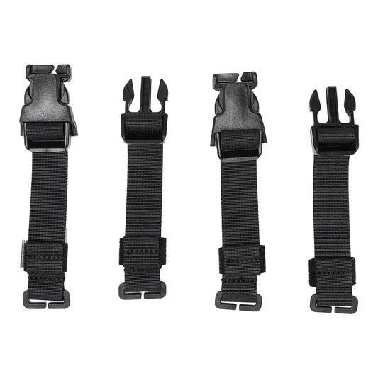 SINAIRSOFT Tactical Chest Rig Vest Adapter Kit Set MOLLE Strap 1” Buckle Clips