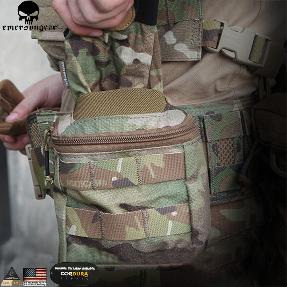 EMERSONGEAR Glove Bag EDC MOLLE Waist Bag Hunting Camping Trash Bag