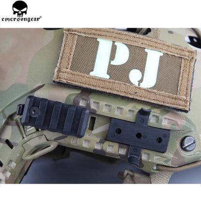 Tactical Helmet Plastic Mount Set Wing-Loc Rail Adapter&Picatinny Rail Mount for FAST Helmet Airsoft Rack