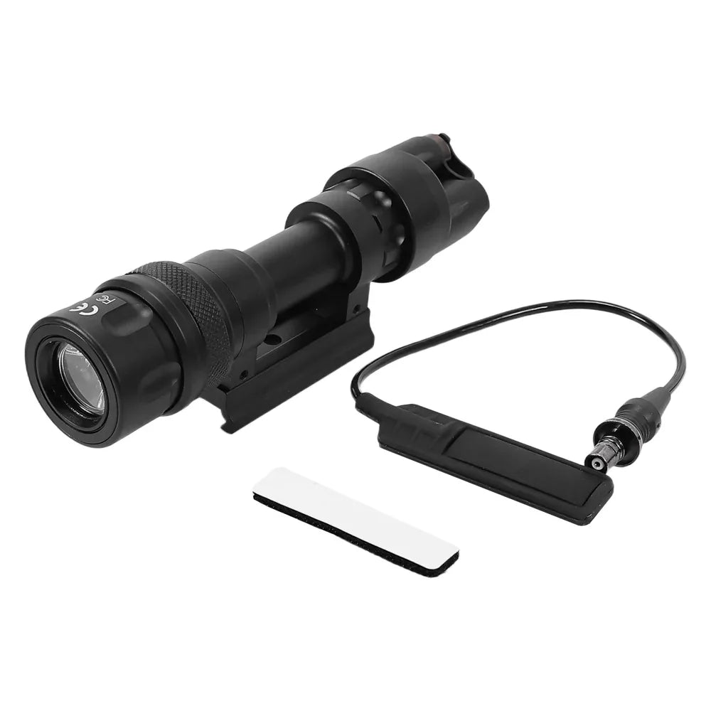 SINAIRSOFT M952V مصباح يدوي تكتيكي LED بضوء ستروب وقاعدة تثبيت على السكة للأسلحة والبنادق