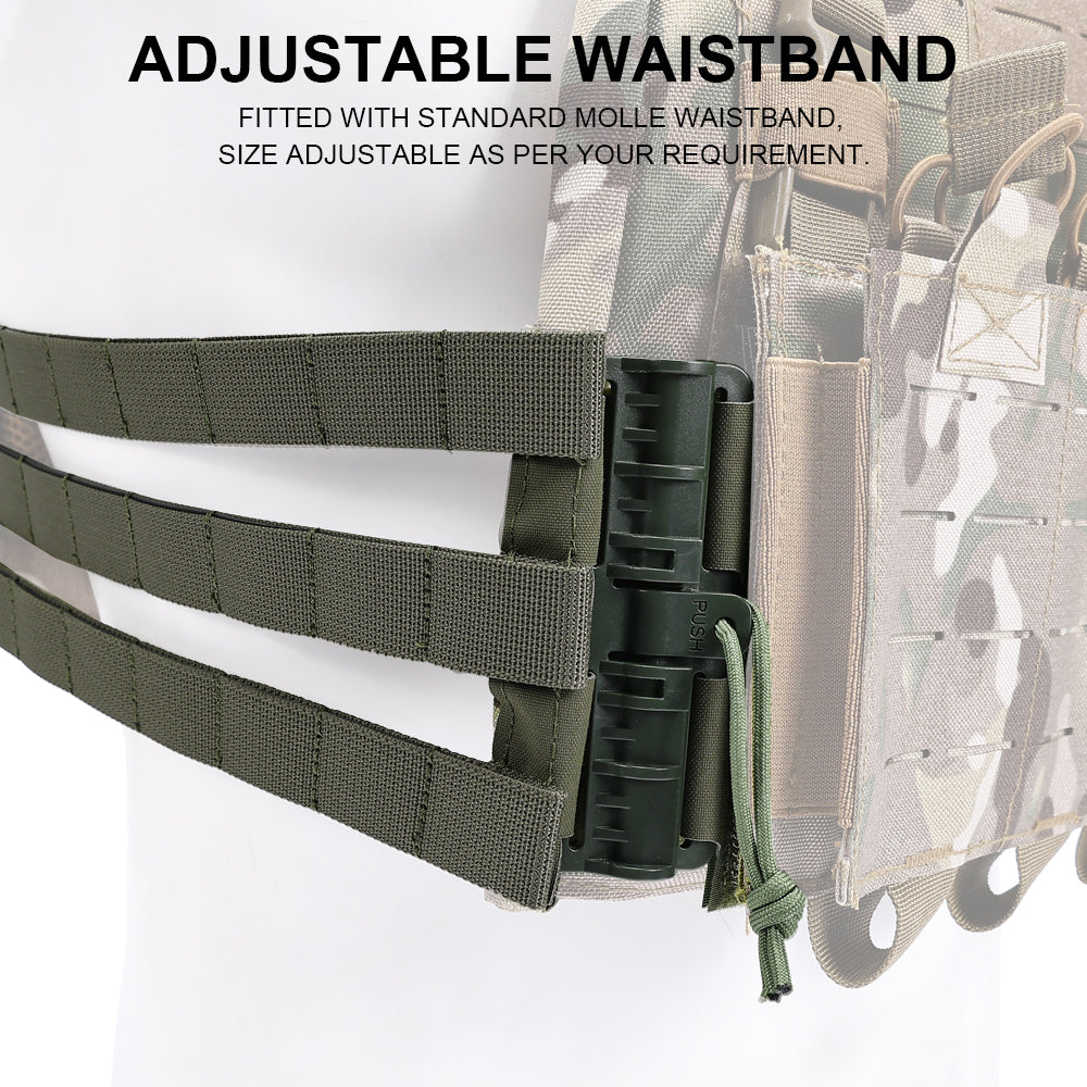 SINAIRSOFT Molle 3 Belt Frame Kit for AVS JPC SPC Vest