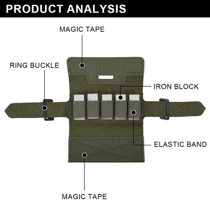 SINAIRSOFT Tactical Counter Weight Balance Pouch FAST Helmet Hunting Duty Pouch Bag