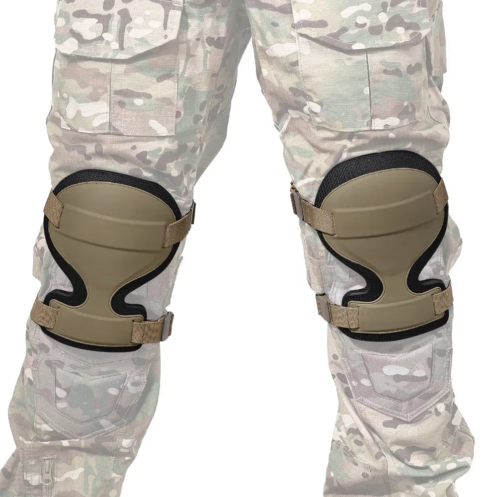 SINAIRSOFT Tactical Airsoft ARC واقيات ركبة قتالية متينة لركبة إيرسوفت