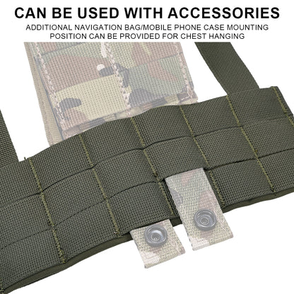SINAIRSOFT Tactic Chest Rig End User Device Carrier Harnesses