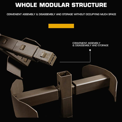 SINAIRSOFT Tactical Gear Stand Body Armor Helmet Equipment Display Plate