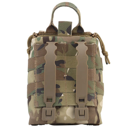 SINAIRSOFT Tactical First Aid Kits Empty Pouch Pack Molle Clip EMT IFAK Medical Waist Bag