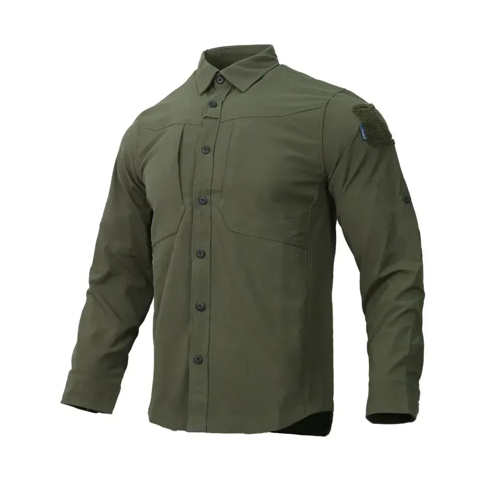 قميص EMERSONGEAR التكتيكي للرجال بتهوية مسامي سريع الجفاف ومتعدد الجيوب