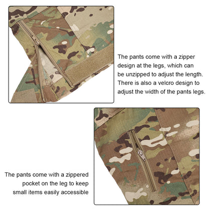 SINAIRSOFT Tactical Anti-Scratch And Wear-Resistant Frog Suit Trousers