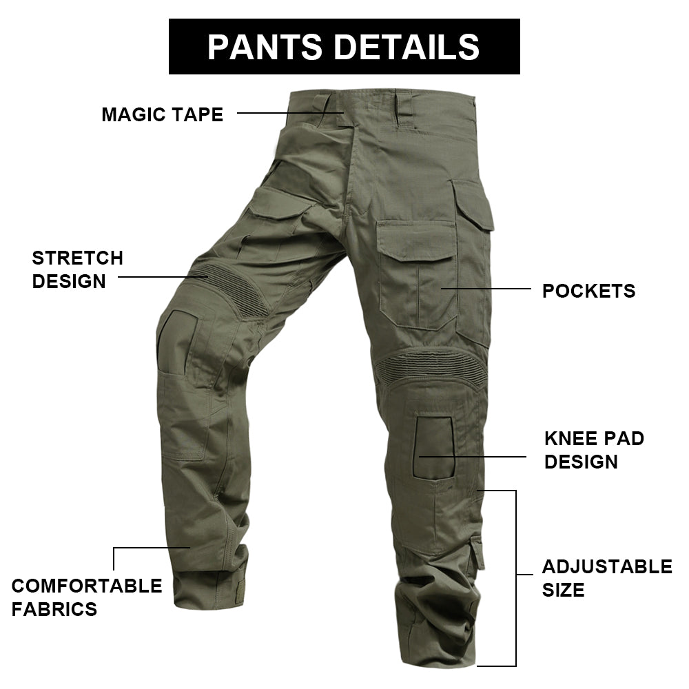 SINAIRSOFT Tactical Gen3 BDU Combat Camouflage Uniform Set