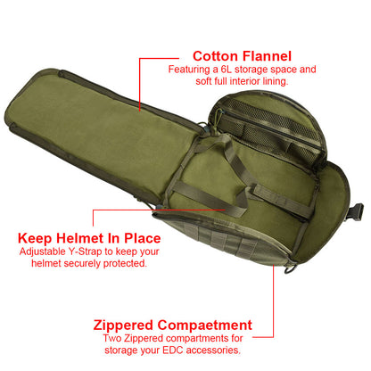SINAIRSOFT Tactical Helmet Bag Molle Handbag Carrier Protective Case