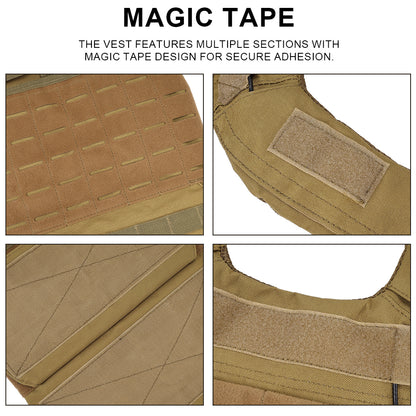 SINAIRSOFT Plate Carrier Body Combat Training Chest Rig Assault Vest Equipment