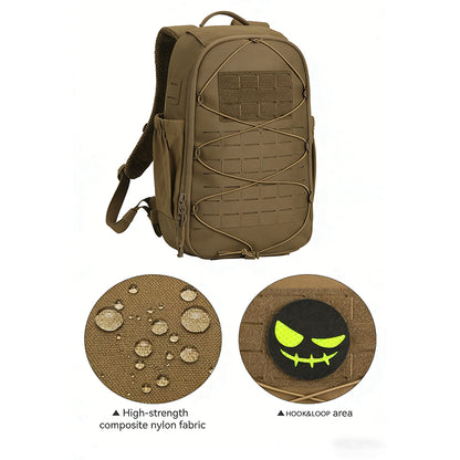 SINAIRSOFT Multifunctional Tactical Daypack Camping Hiking Travel Backpack