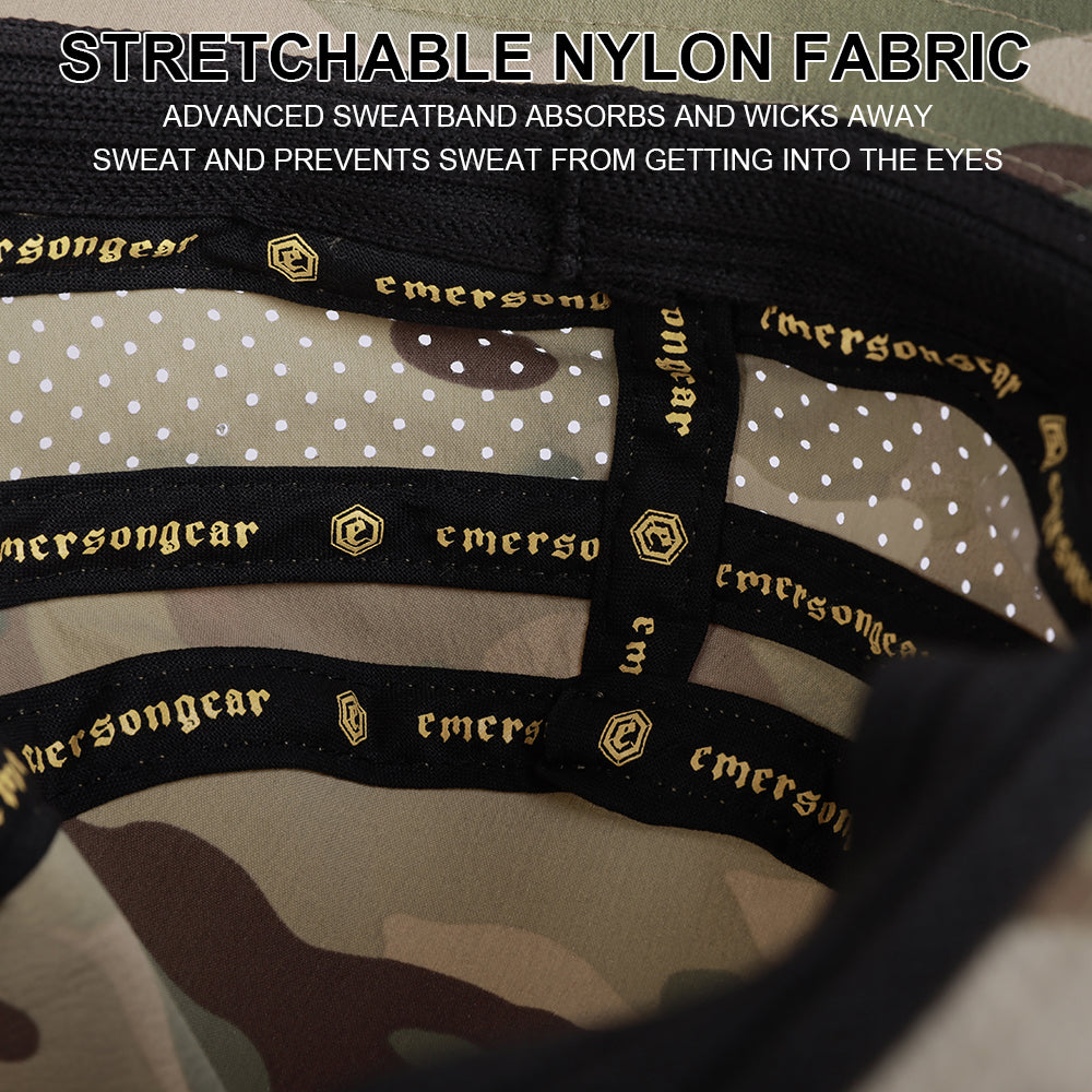 EMERSONGEAR BlueLabel Frillnecks Hat Detachable Face Mask Back Panel Cap