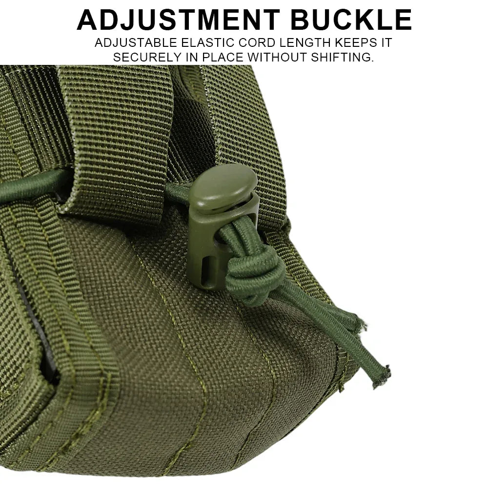 SINAIRSOFT Molle 5.56 7.62 حافظة مجلة فردية مزدوجة حقيبة خصر لحقائب السترة