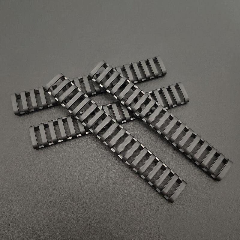 SINAIRSOFT 4 x Rifle Ladder 20mm Rail Cover 18 Rubber Slot Picatinny Heat Resistant