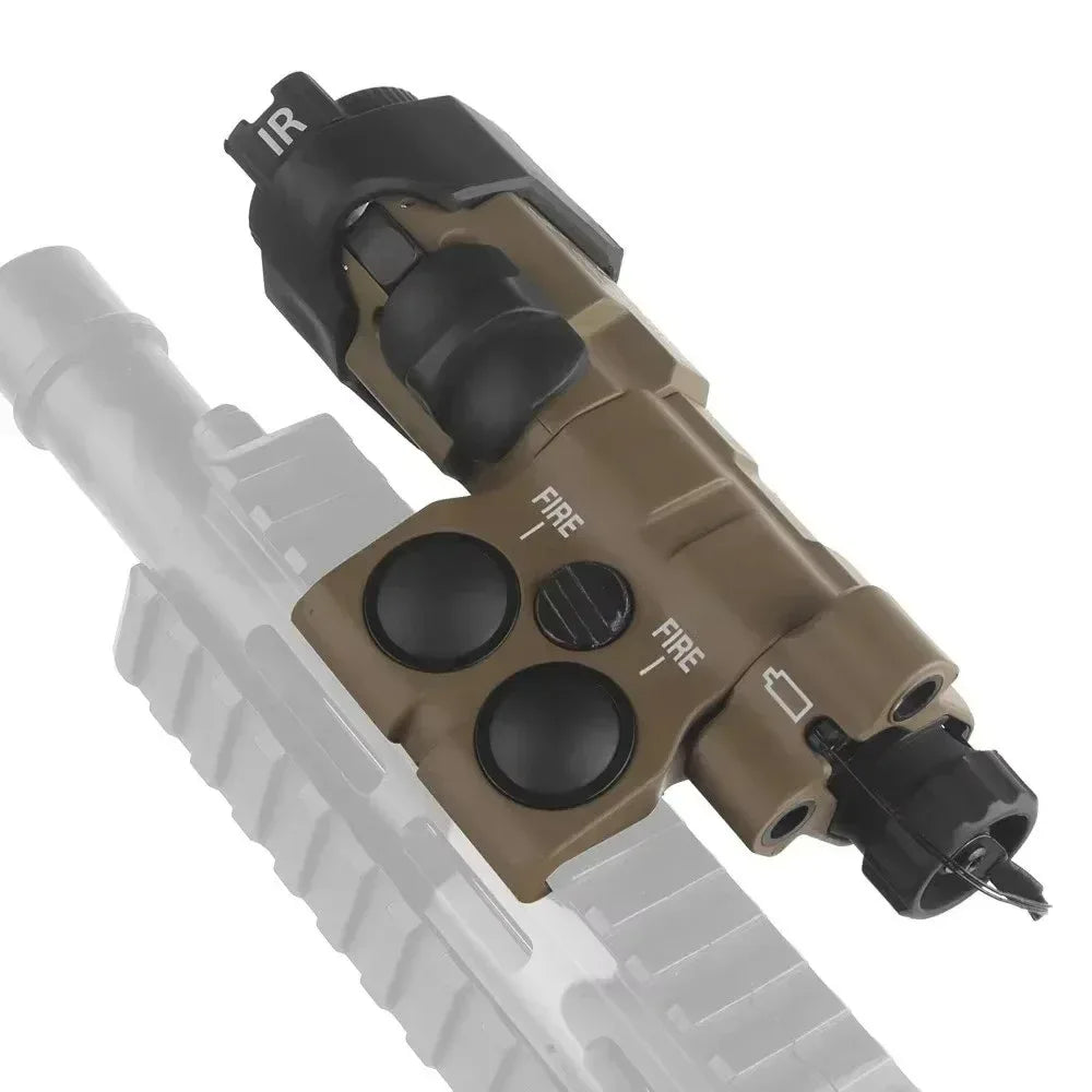 SINAIRSOFT MAWL-C1 نسخة عملية ضوء ليزر أحمر/أخضر كشاف سكة حديد