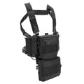 سترة صدر تكتيكية من SINAIRSOFT، صدرية قتالية بنظام MOLLE مع حقيبة مخازن بندقية ومسدس