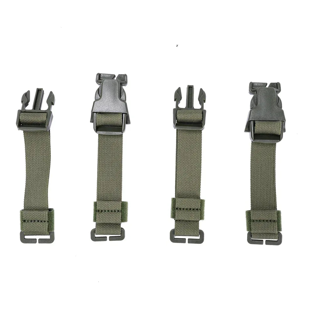 طقم محول سترة الصدر التكتيكية من SINAIRSOFT، مشابك إبزيم 1 بوصة بحزام MOLLE