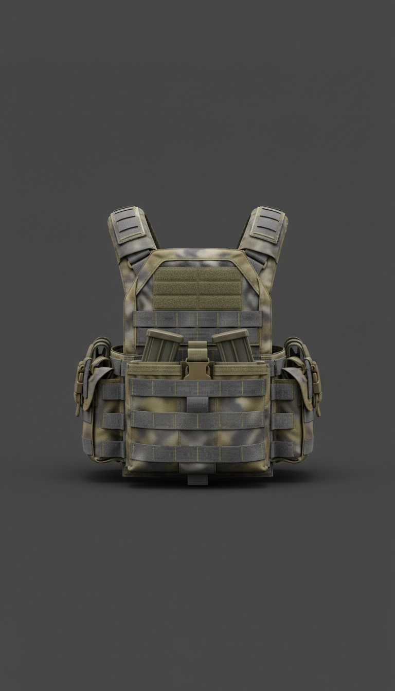 Multi-Function Armored Plate Carrier, Coyote Tan