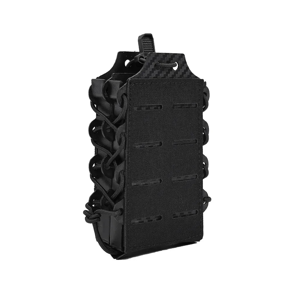 حقيبة مجلة تكتيكية بطبقة واحدة مزدوجة من SINAIRSOFT M4 AK AR15