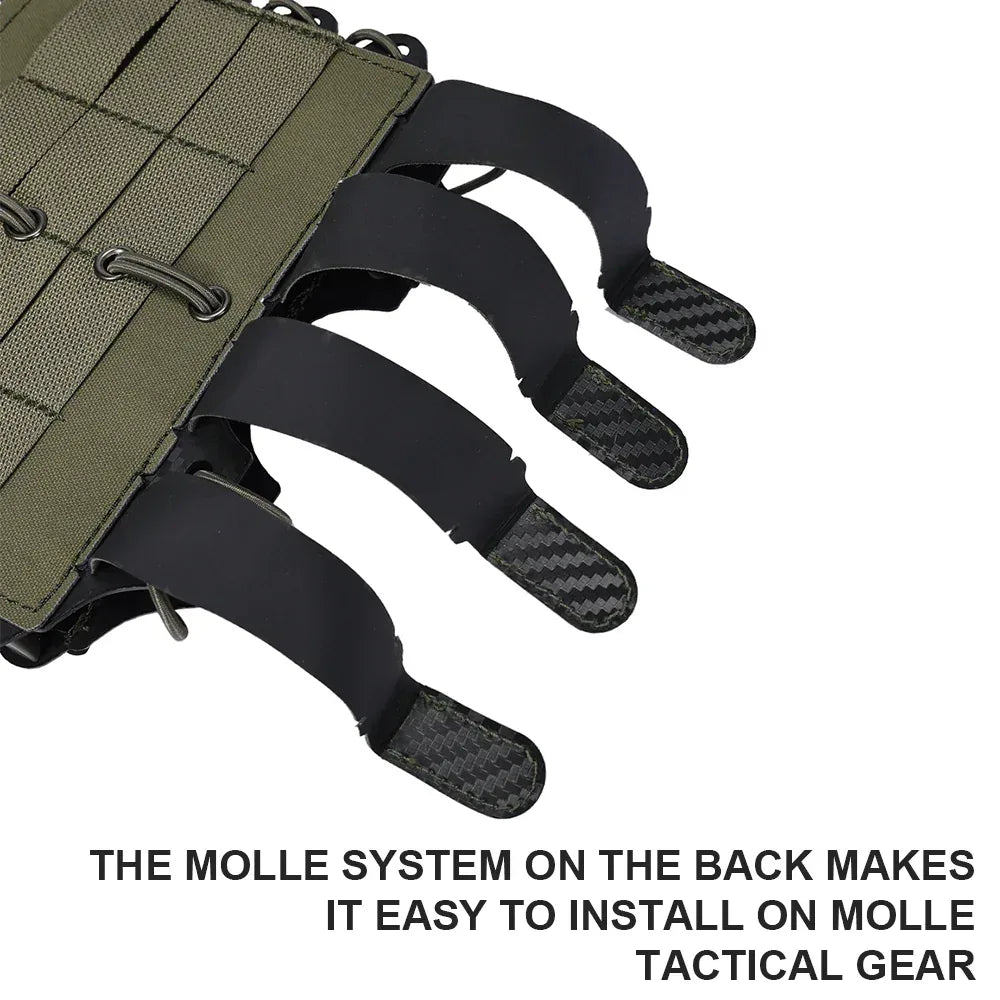 SINAIRSOFT حافظة مخازن مزدوجة 5.56/7.62 حامل مخازن بنظام MOLLE