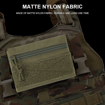SINAIRSOFT Tactical Micro Flat Zipper Pouch Portable Storage Bag